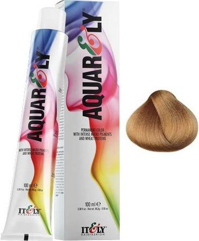 

Крем-краска для волос Itely Hairfashion Aquarely Color Cream 9NI интенсивный очень светлый блондин