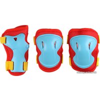 Комплект защиты Los Raketos LRС-001 (S, синий/красный)