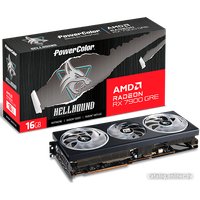 Видеокарта PowerColor Hellhound AMD Radeon RX 7900 GRE 16GB GDDR6 RX 7900 GRE 16G-L/OC