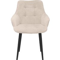 Стул Трия Шато конус Т2 (черный муар/велюр бежевый)