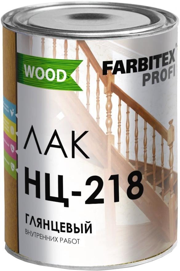 

Лак Farbitex Profi Wood НЦ-218 0.7 кг (глянцевый)