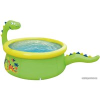 Надувной бассейн Sunclub Динозавр 3D со спреем 17786 (175x175x62)