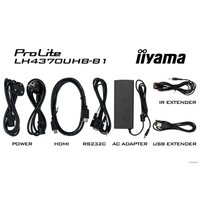 Информационная панель Iiyama ProLite LH4370UHB-B1