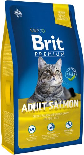 Brit Premium Cat Adult Salmon 8 кг