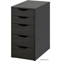 Стол Ikea Лагкаптен/Алекс 194.168.67 (белый/черно-коричневый)