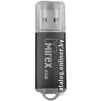 USB Flash Mirex UNIT BLACK 4GB (13600-FMUUND04)