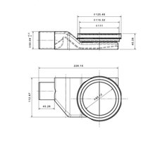 Трап/канал Pestan 13701320-NEW (черный матовый)