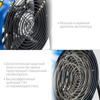 Электрическая тепловая пушка Зубр Профессионал ТП-П9