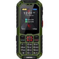 Кнопочный телефон Uniwa S9 4G (зеленый)