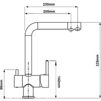 Смеситель Boch Mann Laura B BM10424