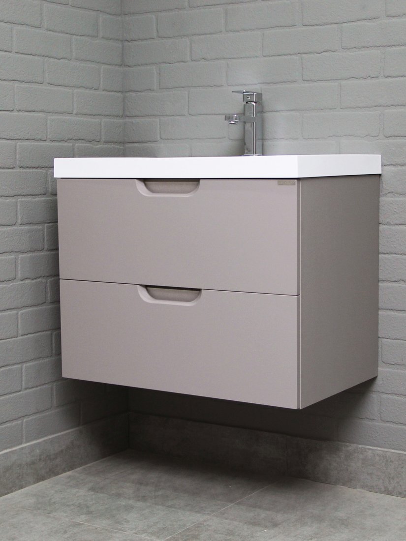 

Домино Тумба под умывальник Unit 70 Dune В2 (серый тауп)