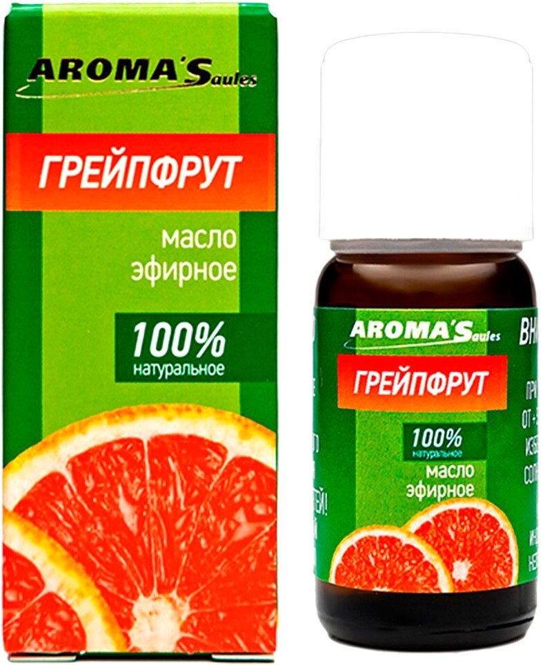 

Aroma Saules Эфирное масло Грейпфрут 10 мл