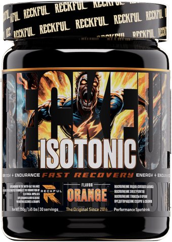 Изотоник Reckful Isotonic (апельсин, 750г)