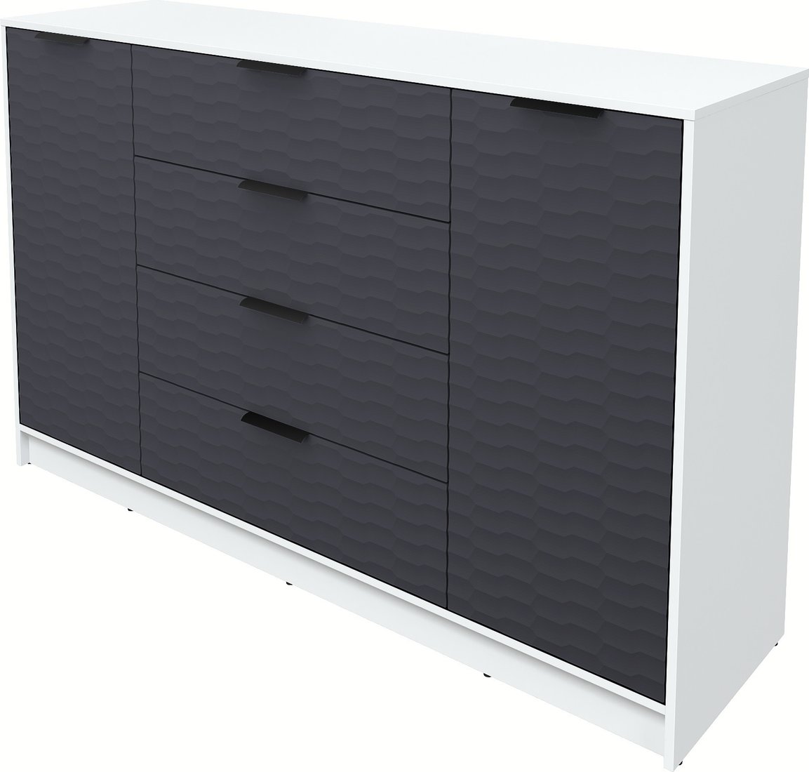 

Тумба Интерлиния Концепт Зодиак КТ-Т160 (белый платинум/пепел)