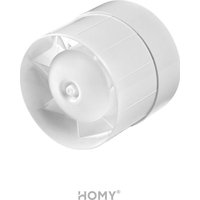Вентиляционная решетка HOMY AIR квадратный AS100BS 15x15 (черная)