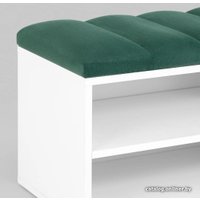 Тумба для обуви Stool Group Хольст vt-holst-695 (белый/велюр зеленый)