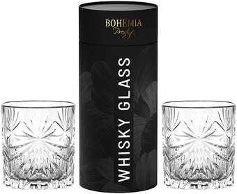 Набор бокалов для виски Bohemia Crystal Prestige Fiore 320 (2 шт)