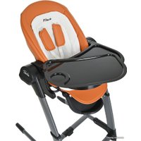 Высокий стульчик Pituso Triola (черная рама/оранжевый)