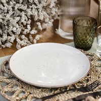 Тарелка обеденная Cmielow i Chodziez Atelier City CT02-0T01191 (бежевый)