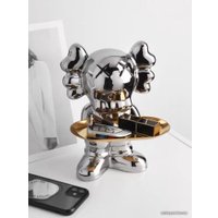 Статуэтка Merry Bear Home Decor Kaws Серебристый 30001206