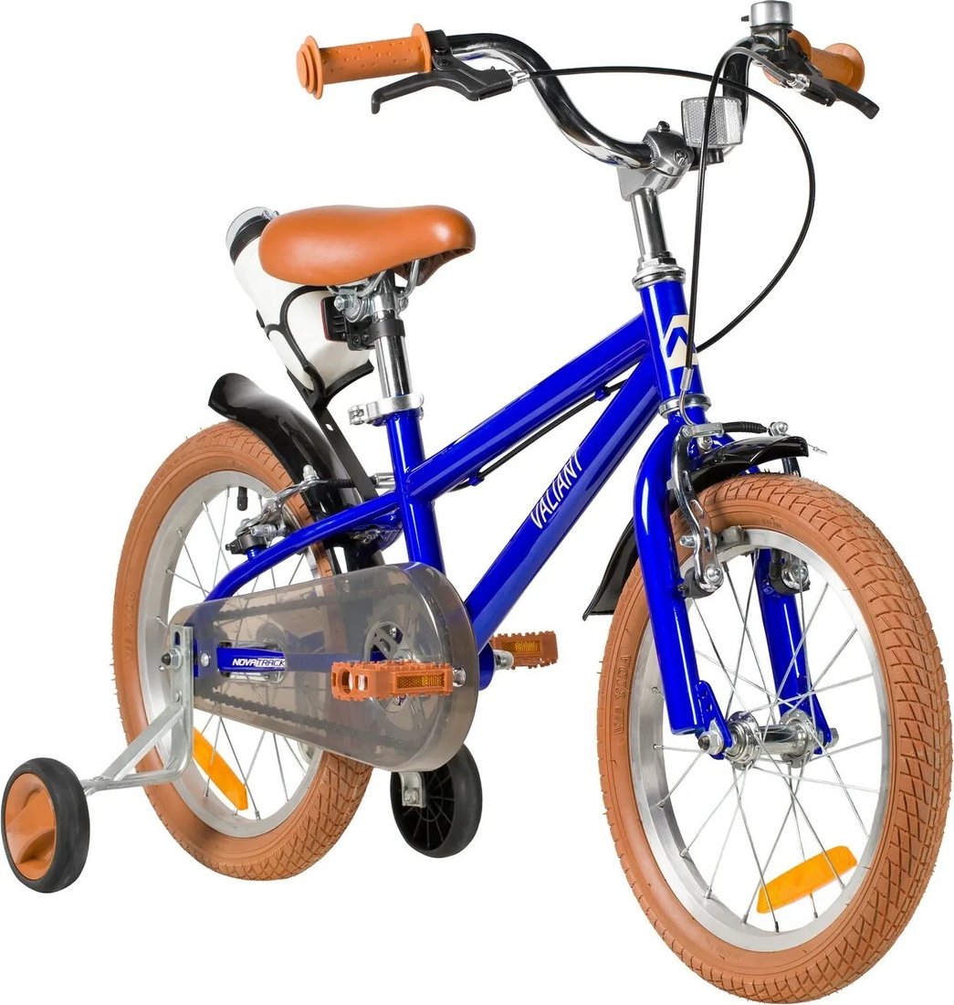 Детский велосипед Novatrack Valiant 18 183VALIANT.BL6 (темно-синий, разобранный)