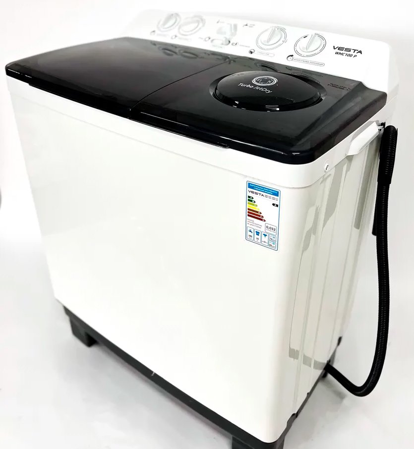 

Активаторная стиральная машина Vesta WMC100P (серый)
