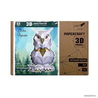 PaperCraft PAPERRAZ Сова Пухля (белый)