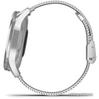 Гибридные умные часы Garmin Vivomove Luxe (серебристый)