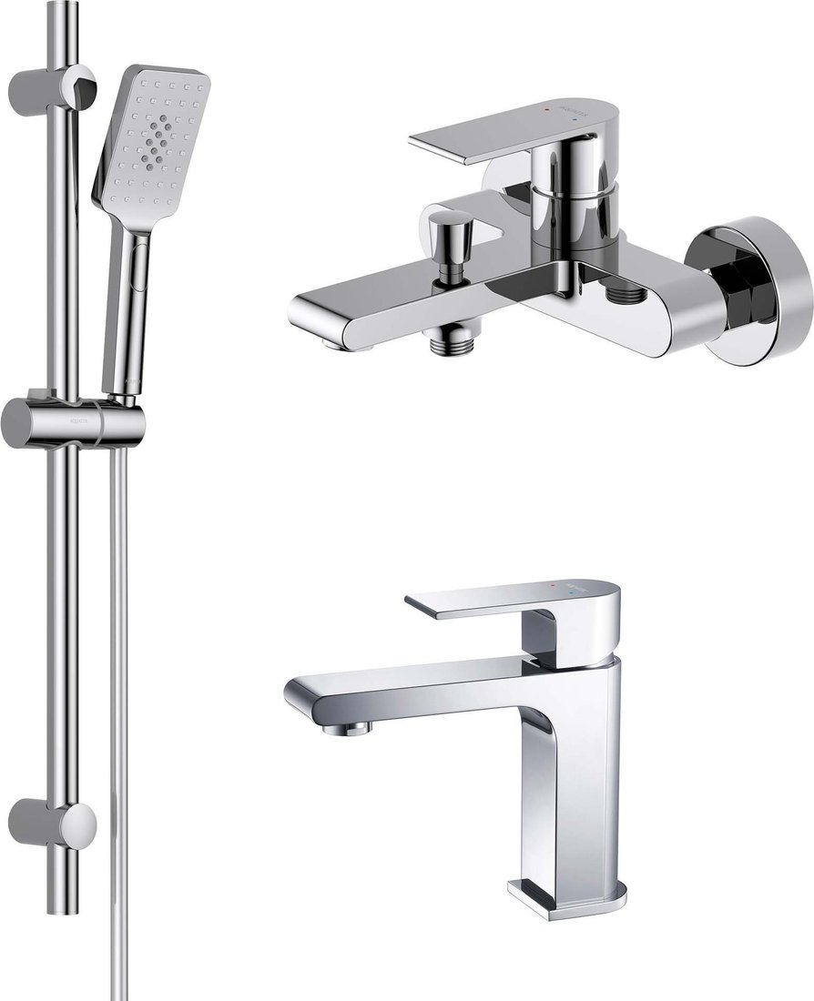 Комплект смесителей Aquatek Лира AQ1431CR