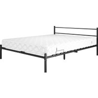 Кровать Князев Мебель Калабрия 1 КЛ1.140.200.Ч (черный муар)