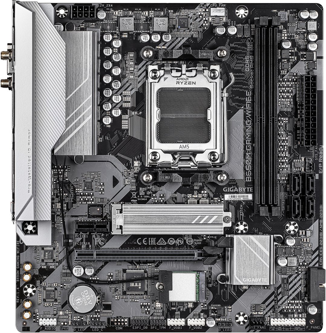 

Материнская плата Gigabyte B650M Gaming WiFi6E (rev. 1.4)