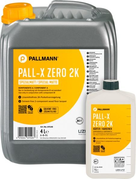 Лак Pallmann Pall-x Zero 2К на водной основет 5л (экстрамат)