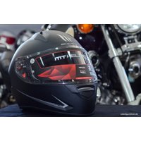 Мотошлем MT Helmets Stinger Solid Matt (XS, черный)