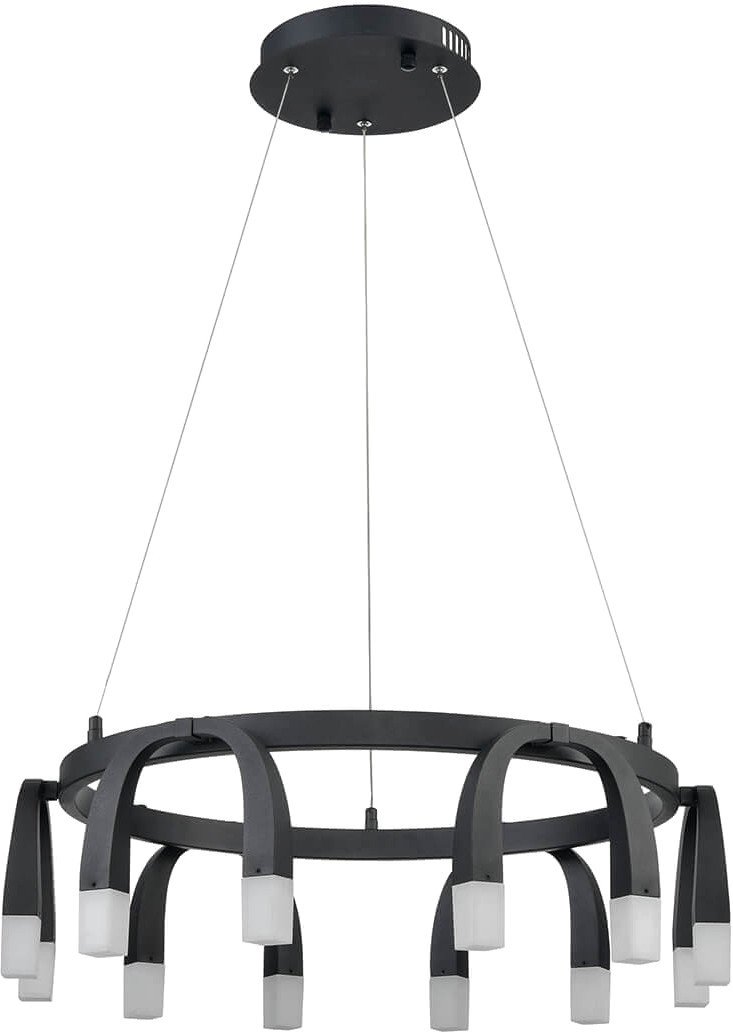 

Подвесная люстра Vele Luce Negro VL7102P12