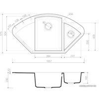 Кухонная мойка Omoikiri Sakaime 105C-CH [4993240]