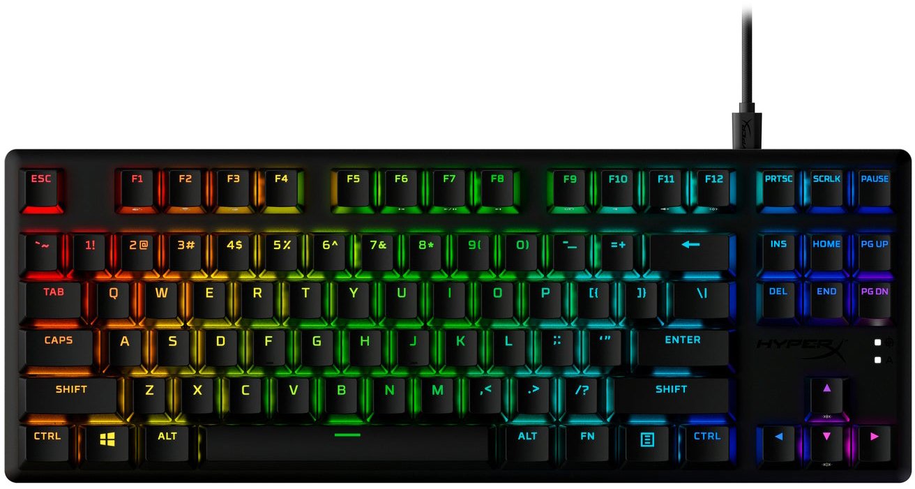 

Клавиатура HyperX Alloy Origins Core PBT (HyperX Blue, нет кириллицы)