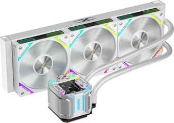 Система жидкостного охлаждения для процессора 1stPlayer X-360 (белый)