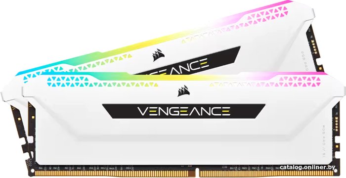 Corsair Vengeance RGB PRO SL 2x16ГБ DDR4 3600 МГц CMH32GX4M2D3600C18W