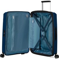 Чемодан-спиннер American Tourister Aerostep Navy Blue 67 см