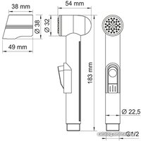 Гигиенический душ Wasserkraft A081