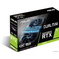 Видеокарта ASUS Dual GeForce RTX 2070 Mini OC 8GB GDDR6 DUAL-RTX2070-O8G-MINI