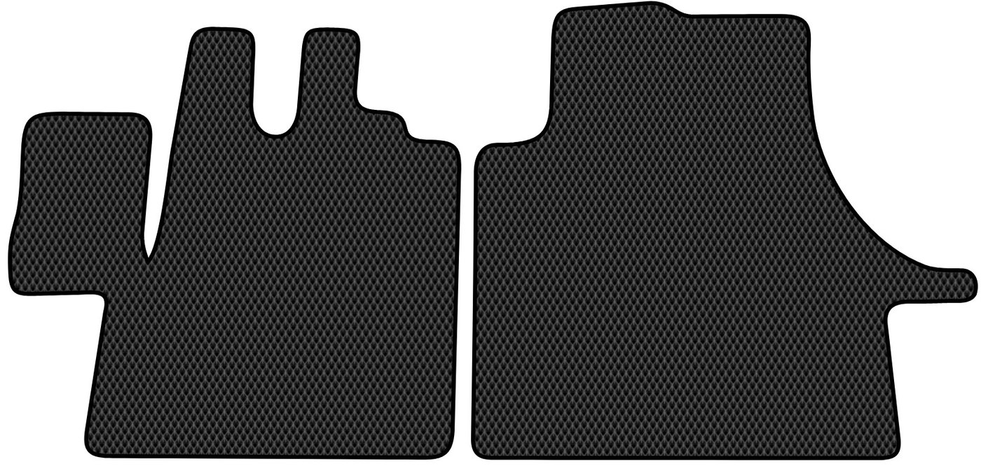 

Комплект ковриков для авто Alicosta Fiat Ducato II (автобус / 244) 2002 - 2012 (черный, ромб)