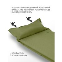 Самонадувающийся коврик RSP Outdoors Sunny 50 (оливково-зеленый)