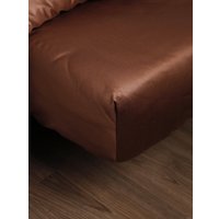 1.5-спальный комплект постельного белья Loon Adelina (1.5-спальный, наволочка 70x70, коричневый)