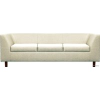 Софа Brioli Дедрик Д трехместный (рогожка, J1 кремовый)