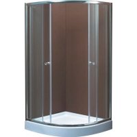 Душевой уголок Coliseum Minor T-80 80x80 (тонированное стекло)