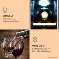 Винный шкаф Klarstein Vinovilla 7 (белый)