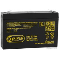Аккумулятор для ИБП Kiper HR-634W (6В/9 А·ч)