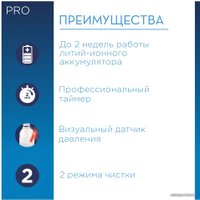 Электрическая зубная щетка Oral-B Pro 2 2500 Cross Action D501.513.2X Design Edition (белый)