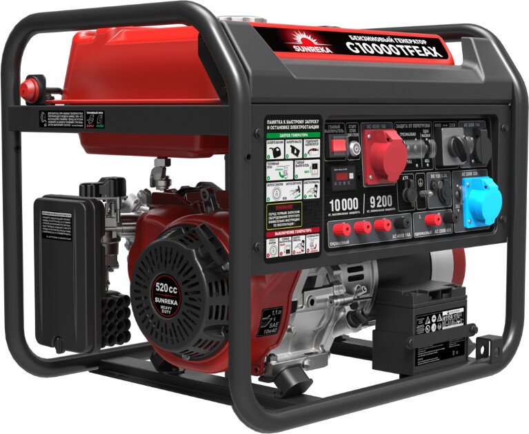 

Бензиновый генератор SUNREKA G10000TFEAX